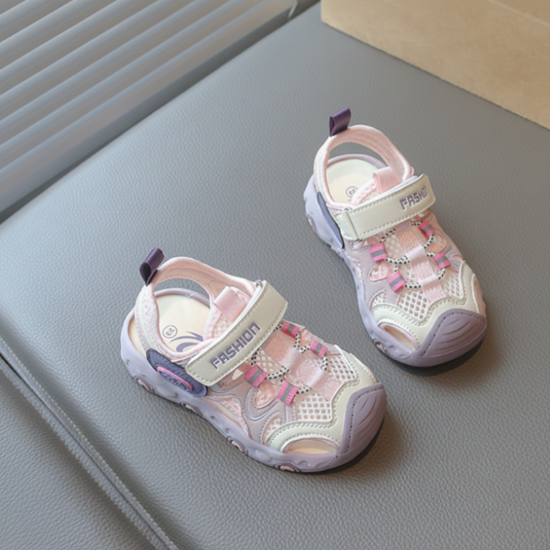 Mini Fashion™ - Åndbart design – børnesandaler