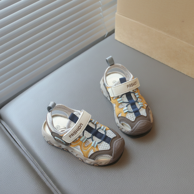 Mini Fashion™ - Åndbart design – børnesandaler