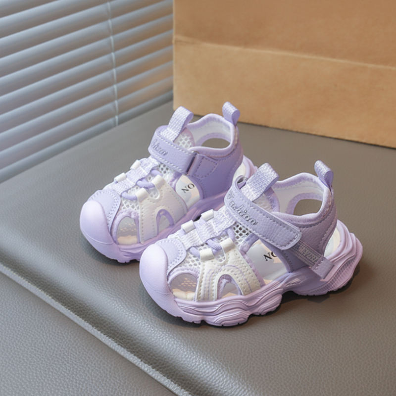 Mini Fashion™ - Åndbart design – børnesandaler