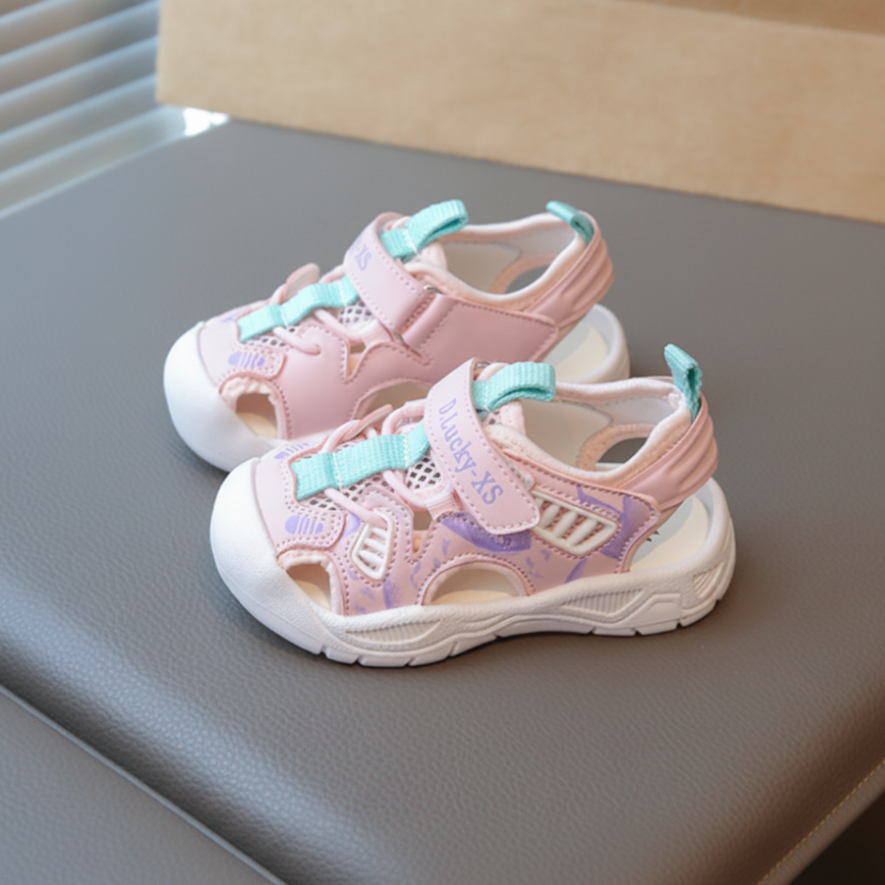 Mini Fashion™ - Åndbart design – børnesandaler