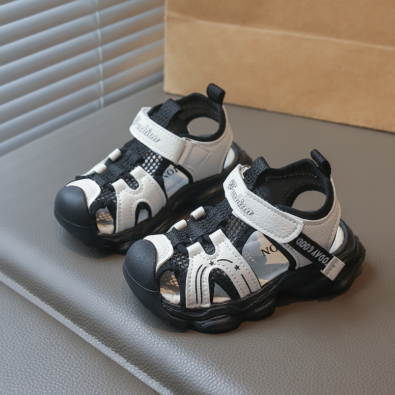 Mini Fashion™ - Åndbart design – børnesandaler