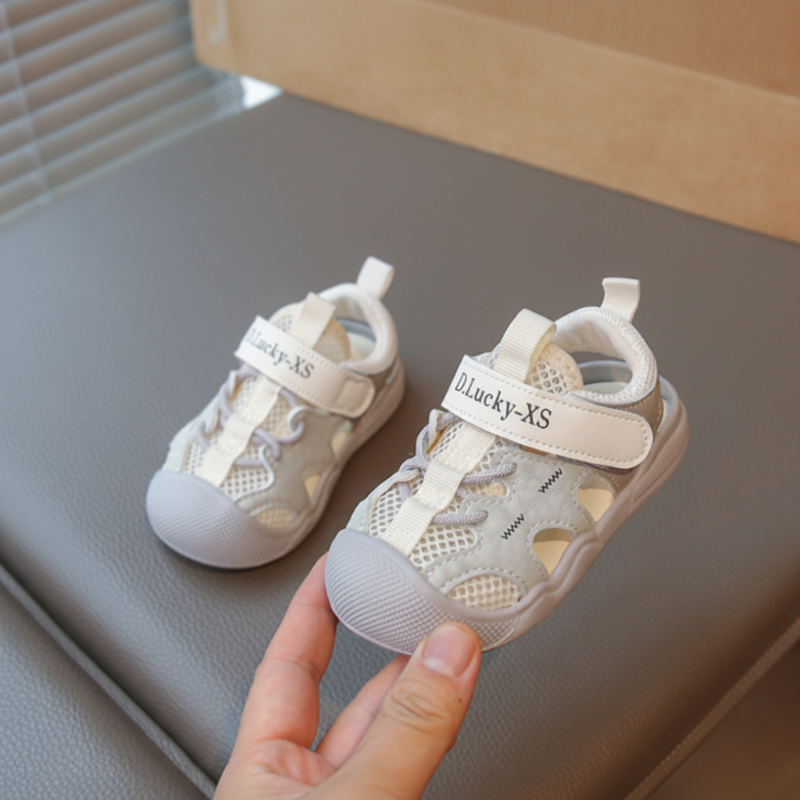 Mini Fashion™ - Åndbart design – børnesandaler