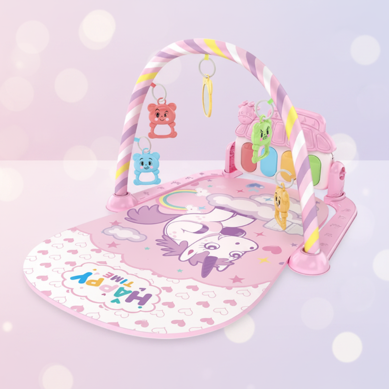 Musical Baby Play Gym – Farverigt og lærerigt – Baby Gym-tæppe