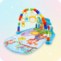 Thumbnail for Musical Baby Play Gym – Farverigt og lærerigt – Baby Gym-tæppe
