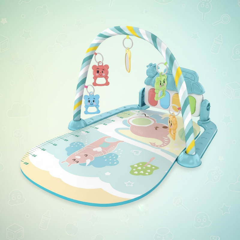 Musical Baby Play Gym – Farverigt og lærerigt – Baby Gym-tæppe