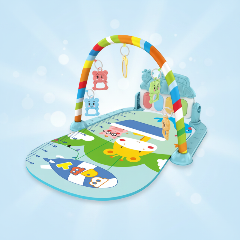 Musical Baby Play Gym – Farverigt og lærerigt – Baby Gym-tæppe