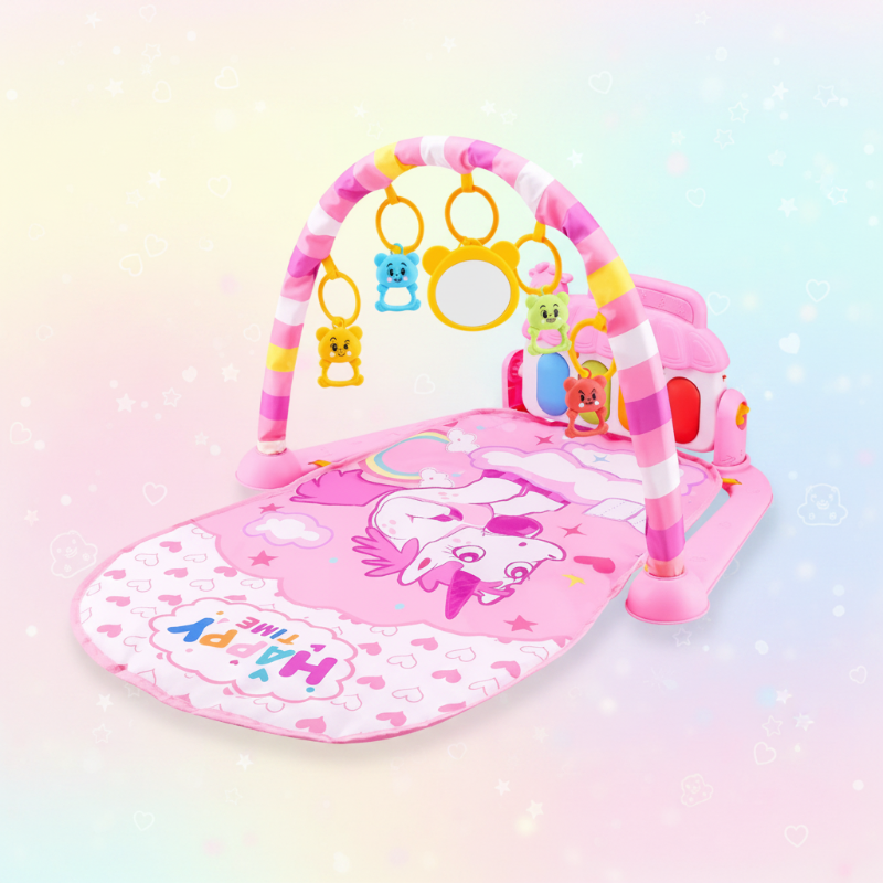 Musical Baby Play Gym – Farverigt og lærerigt – Baby Gym-tæppe
