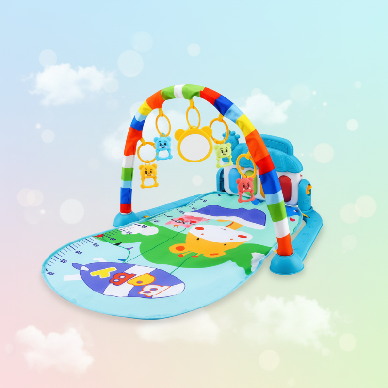 Musical Baby Play Gym – Farverigt og lærerigt – Baby Gym-tæppe