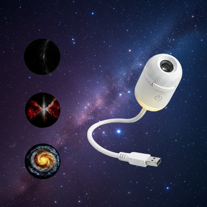 NightSky – Dæmpbar & magisk i soveværelset – LED Galaxy-lampe