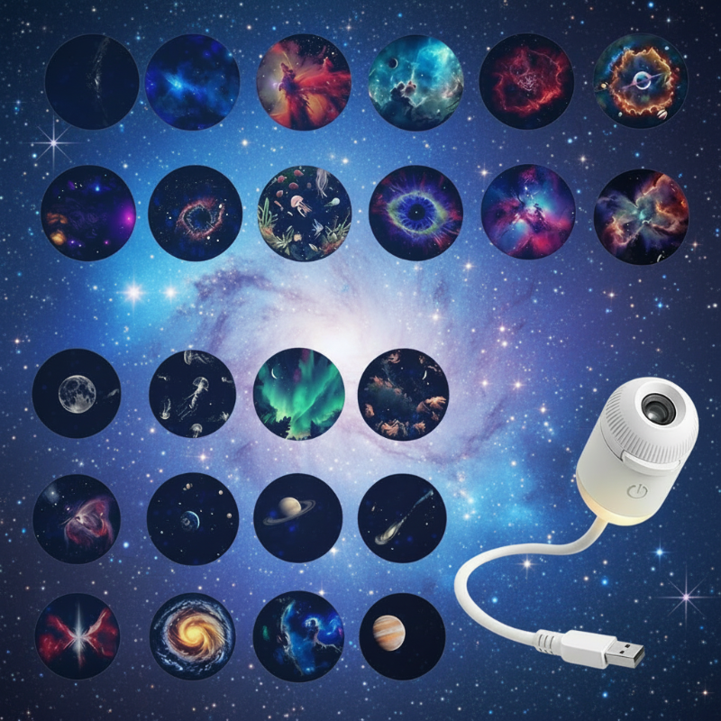 NightSky – Dæmpbar & magisk i soveværelset – LED Galaxy-lampe