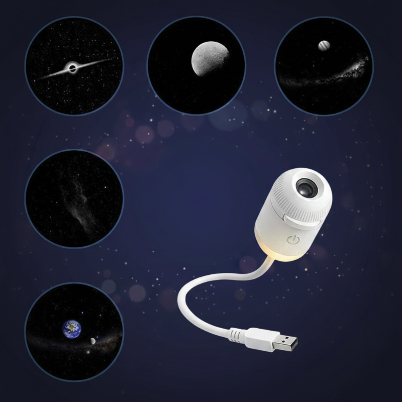 NightSky – Dæmpbar & magisk i soveværelset – LED Galaxy-lampe