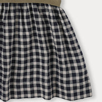 Thumbnail for Plaid Patchwork Dress – Trendy & luftig – ternet kjole