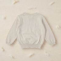 Thumbnail for Thin Cotton Pullover – Lys & Komfort – Strikket børnebluse