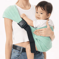 Thumbnail for Baby Sling Carrier™ - Ekstra bred bæresele - Ergonomisk hoftebærer
