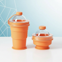 Thumbnail for FlexiCup – Praktisk og bærbar – sammenklappelig drikkekop i silikone