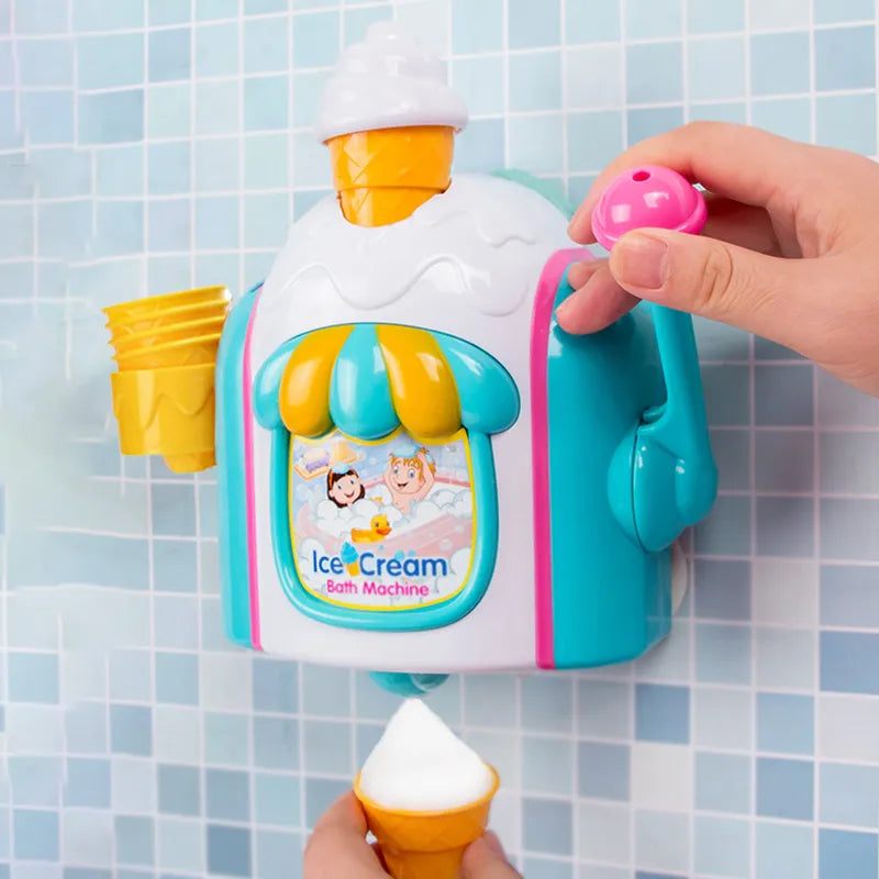 Ice Cream Bath Toy™ Foam Party Badelegetøj med sæbepumpe Min lille Mus