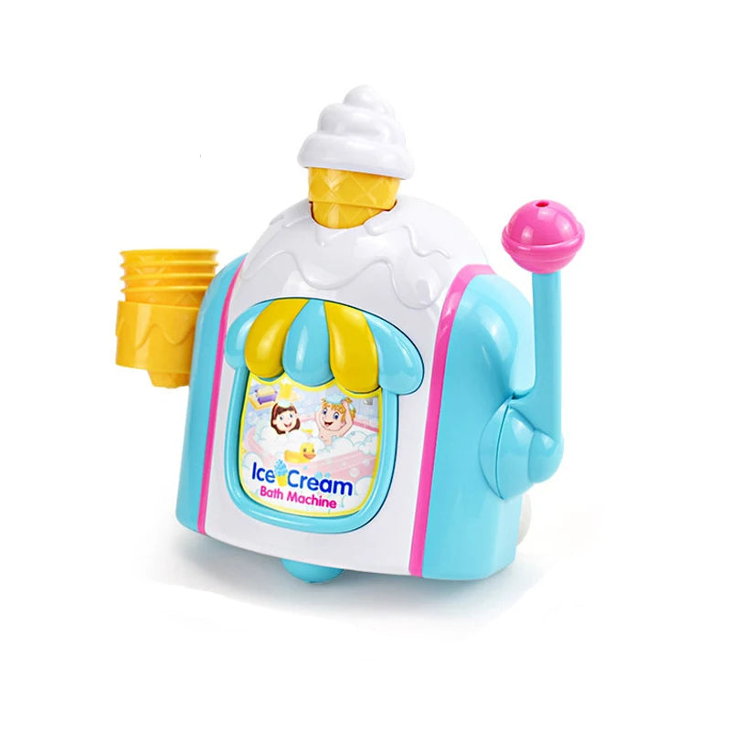 Ice Cream Bath Toy™ Foam Party Badelegetøj med sæbepumpe Min lille Mus