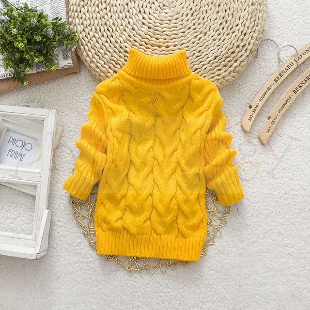 Mini Fashion™ - Bamse Rullekrave Trøje til Børn