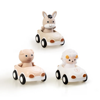 Thumbnail for AnimalRide – Legesyge & søde – Silikone-dyrebiler (3 stk.)