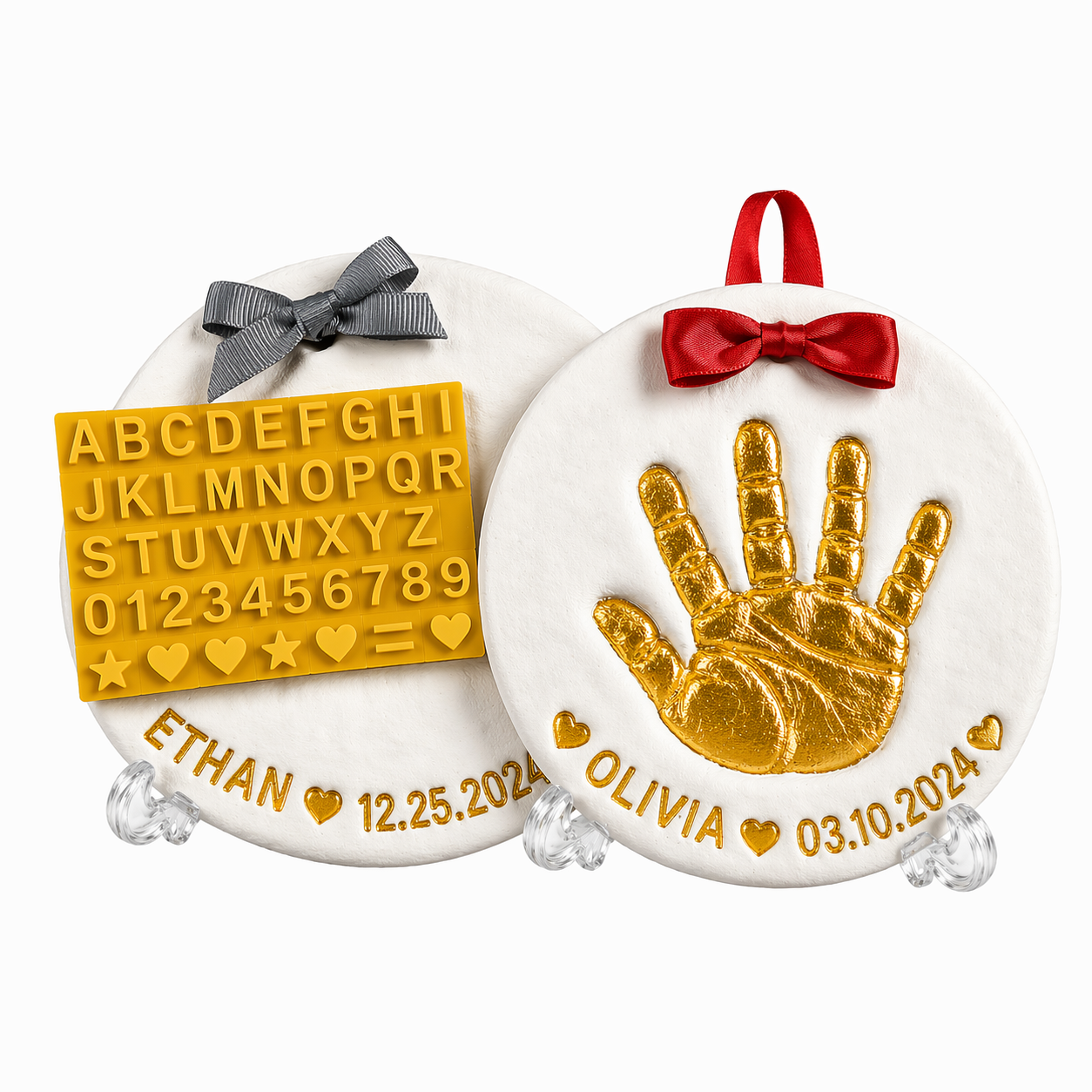 Baby Imprint Clay Kit – Minder & Unikt – Ler-aftrykssæt