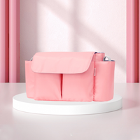 Thumbnail for ToddlerOrganizer – Vandafvisende og rummelig – Barnevognsorganizer med flaskeholdere