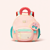 Thumbnail for KidPack – Let og behagelig – Letvægts skoletaske med vandflaskeholder