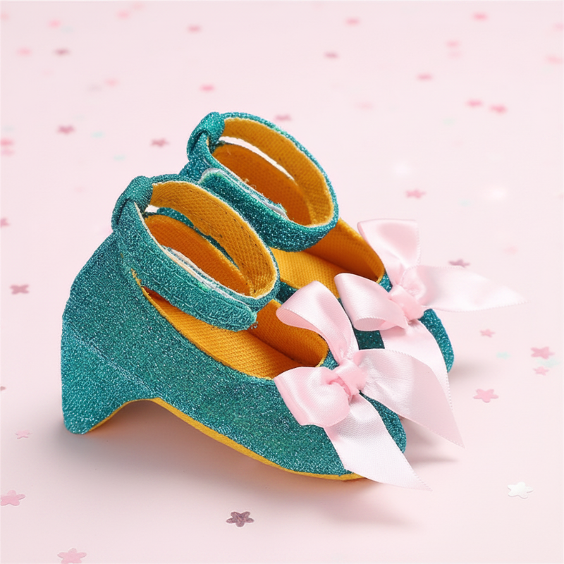Princess First Heels – Søde & behagelige – babypigesko