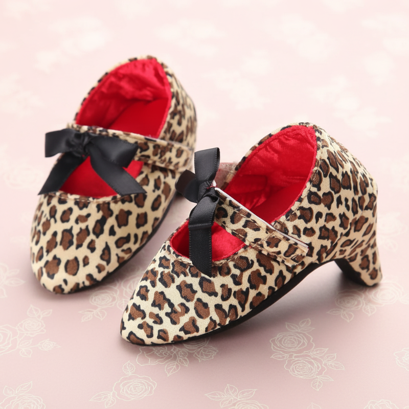 Princess First Heels – Søde & behagelige – babypigesko