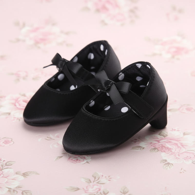 Princess First Heels – Søde & behagelige – babypigesko