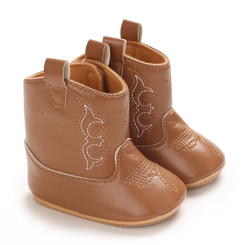Mini Fashion™ - Sejt Look - Cowboystøvler til piger