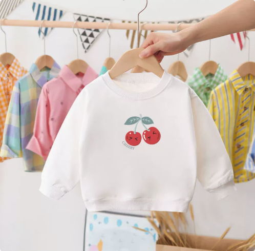 Mini Fashion™ - Kirsebær-sweatshirt