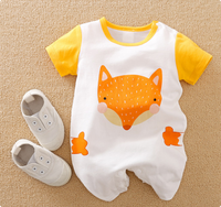 Thumbnail for Mini Fashion™ - Komfort til hver eneste nat - Kortærmet pyjamasbodysuit