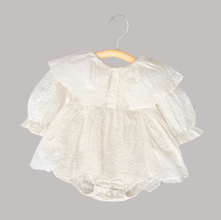 Mini Fashion™ - Lange ærmer - Romper til piger