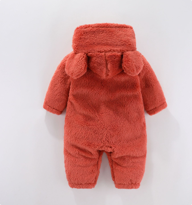 Mini Fashion™ - Med hætte - Fleecedragt