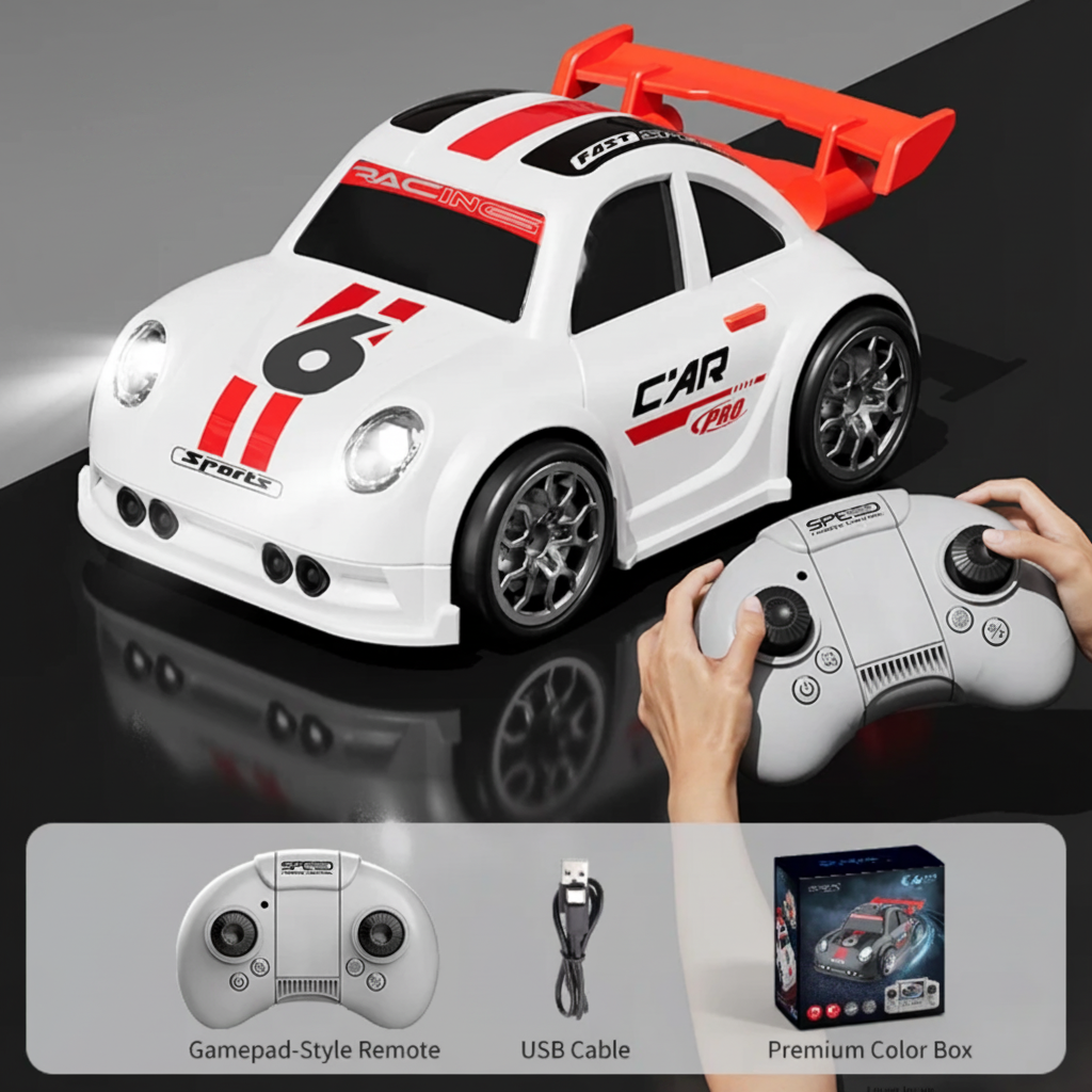RacePro – RC & Stunt – Drift-Sensing Racer Auto med kamera