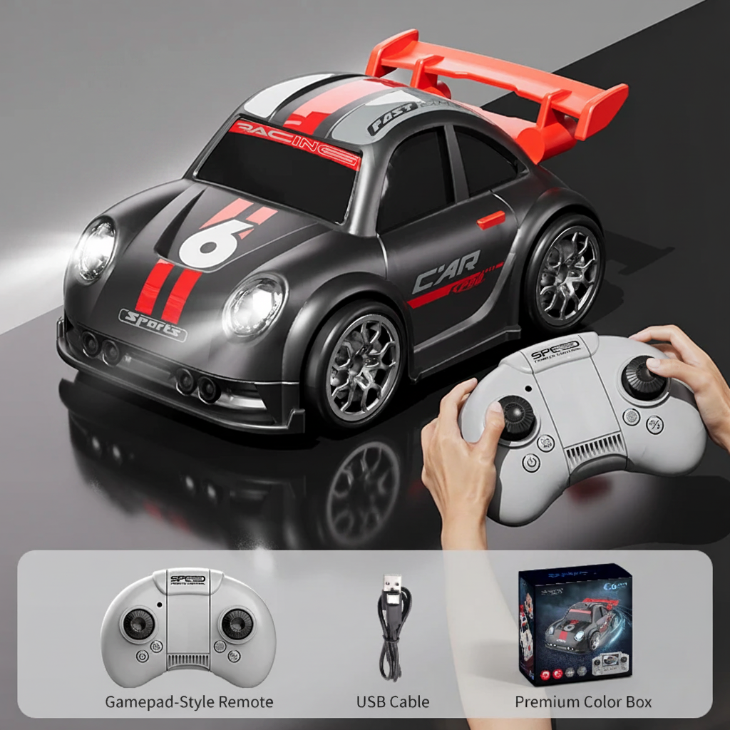 RacePro – RC & Stunt – Drift-Sensing Racer Auto med kamera