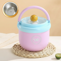 Thumbnail for MealMate – Praktisk og isoleret – Fritstål-frokostskål med ske