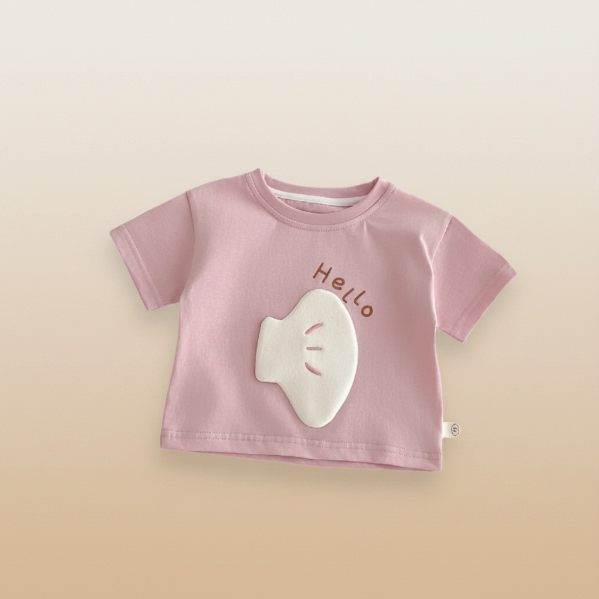 LittlePatch – Tegneserie & Sjov  – Børnet-shirt med tegneserie-patches