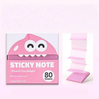 Thumbnail for MemoBuddy – Farverig & Funktionel – Gennemsigtige Sticky Notes