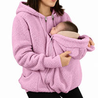 Thumbnail for MamaNest – Varm og praktisk – 2-i-1-bærejakke til mor og baby