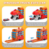 Thumbnail for JurassicTruck™ – Cool & sjov – sammenklappelig Dino-transportvogn
