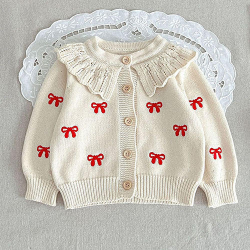 Mini Fashion™ - Sødt look - Strikket Tøjsæt
