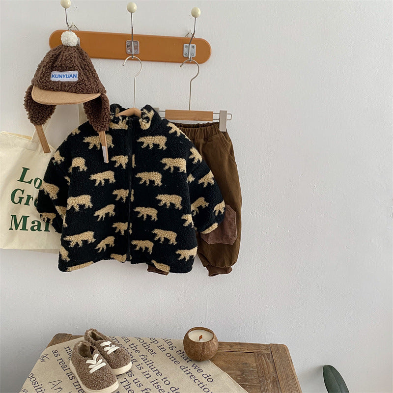 Mini Fashion™  – Ekstra blød og varm – Beren fleecevest