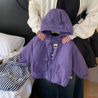 Thumbnail for LiloWear – Vindtæt og vandafvisende – Vindjakke med hætte til børn