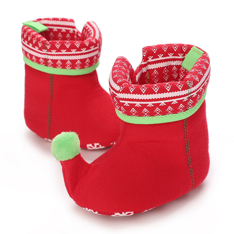 Mini Fashion™ - Julehjemmesko til børn