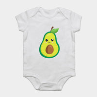 Thumbnail for Mini Fashion™ - Match Med Familien -  Avocado T-shirts Hvid