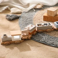 Thumbnail for HappyTrain – Montessori & Fun – Træstogssæt