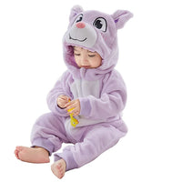 Thumbnail for Mini Fashion - Bæredygtig og vaskbar - Dyre-romper-onesie (0-24 måneder)
