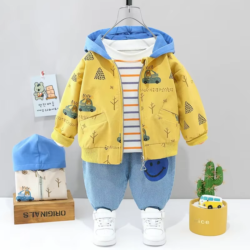 Mini Fashion™ - Småbørn & eventyr - Tøjsæt i 3 dele