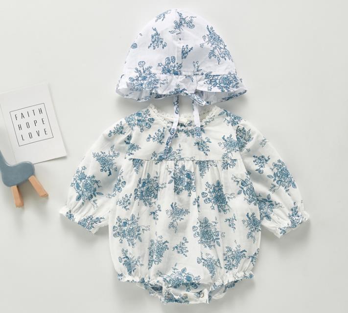 Mini Fashion™ - Lange ærmer - Romper til piger